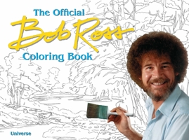 The Bob Ross Coloring Book 0789327724 Book Cover