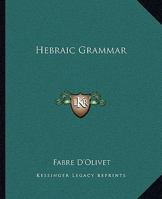 Hebraic Grammar 1162914130 Book Cover