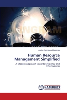 Human Resource Management Simplified: A Modern Approach towards Efficiency and Effectiveness 3659163813 Book Cover