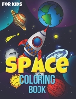 SPACE Coloring Book for Kids B0BKS93RTX Book Cover