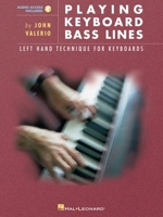 Playing Keyboard Bass Lines Left-Hand Technique for Keyboards 0793569273 Book Cover