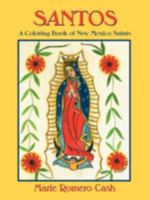 Santos, a Coloring Book of New Mexico Saints 0865347018 Book Cover