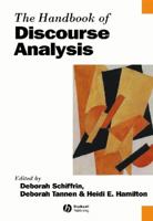 The Handbook of Discourse Analysis (Blackwell Handbooks in Linguistics) 0631205969 Book Cover
