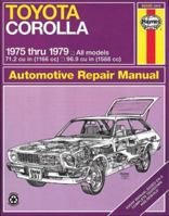Toyota Corolla 1975 thru 1979 0856968528 Book Cover