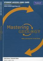 MasteringGeology -- Standalone Access Card -- for Earth Science (Mastering Geology (Access Codes)) 0321727428 Book Cover