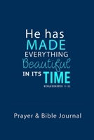 Ecclesiastes 3: 11 Journal 1711814032 Book Cover