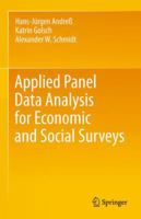 Applied Panel Data Analysis for Economic and Social Surveys 3642434177 Book Cover