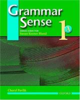 Grammar Sense 1 A. Student's Book 0194365662 Book Cover