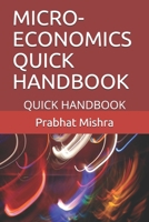 MICRO-ECONOMICS QUICK HANDBOOK: QUICK HANDBOOK B08CPLDTZF Book Cover