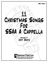 11 Christmas Songs For SSAA A Cappella B0BJH5V4R4 Book Cover