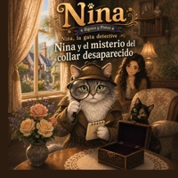 Nina e o Mistério do Colar Desaparecido: Bigodes & Pistas: Uma aconchegante história de mistério felino para crianças de 4 a 9 anos (Bigodes & Pistas: Nina, a Gatinha Detetive) (Portuguese Edition) B0H1C34923 Book Cover