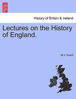 Lectures On the History of England 1241544387 Book Cover
