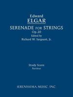 Serenade for Strings, Op.20: Study score 1608742237 Book Cover