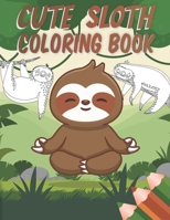 Sloth Coloring Book B09429964R Book Cover