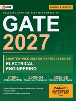 GATE 2027 Electrical Engineering 27 Years' Chapter-Wise Solved Papers (2000-2026) Previous Year Questions with Detailed Solutions By GKP 9369141081 Book Cover