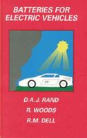 Batteries for Electric Vehicles 0863802052 Book Cover