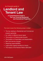 Emerald Guide to Landlord and Tenant Law - Residential and Commercial Property 1802364242 Book Cover