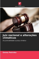 Juiz nacional e alterações climáticas (Portuguese Edition) 6630333810 Book Cover