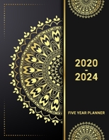 5 Year Planner 2020 - 2024: The Bright 5 Year Planner Calendar Book 2020-2024 Size 8.5 x 11 Inch, 60 Months Calendar, 5 Year Appointment Calendar, Business Planners, Agenda Schedule Organizer Logbook 1702166767 Book Cover