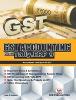 GST Accounting with Tally .ERP 9 9388176472 Book Cover