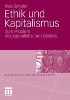 Ethik Und Kapitalismus - Zum Problem Des Kapitalistischen Geistes: Herausgegeben Und Eingeleitet Von Klaus Lichtblau 3658407611 Book Cover