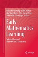 Early Mathematics Learning: Selected Papers of the POEM 2012 Conference 1461446775 Book Cover