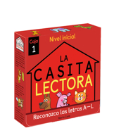 La Casita Lectora Caja 1: Reconozco Las Letras A-L (Nivel Inicial) / The Reading House Set 1: Letter Recognition A-L 8448859537 Book Cover