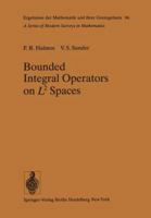 Bounded Integral Operators on L 2 Spaces 3642670180 Book Cover
