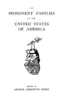 Prominent Families of the United States of America 0806313080 Book Cover