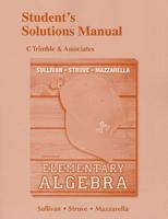 Student Solutions Manual for Elementary Algebra 0321589300 Book Cover