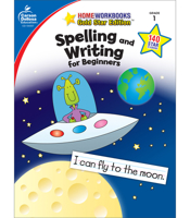 Spelling and Writing for Beginners, Grade 1: Gold Star Edition 1604187883 Book Cover