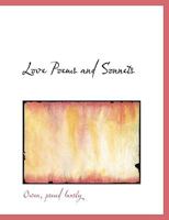Love Poems and Sonnets 1104996383 Book Cover