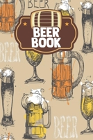 Beer Book: Unique Gifts Women Men Ipa Adult Boyfriend Grownups Hand Crafted Brewing Rating Review B084DGMF9X Book Cover
