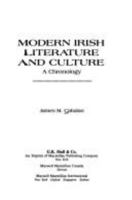 Modern Irish Literature and Culture: A Chronology (G K Hall Reference) 0816172641 Book Cover
