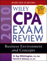 Wiley CPA Exam Review 2010, Business Environment and Concepts (Wiley CPA Examination Review Business Enrivonment and Concepts) 0470923911 Book Cover