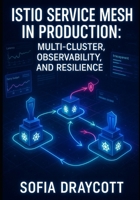 ISTIO SERVICE MESH IN PRODUCTION: MULTI-CLUSTER, OBSERVABILITY, AND RESILIENCE: Deploy, monitor, and scale service mesh across Kubernetes clusters with traffic management and distributed tracing B0G12WLF9D Book Cover