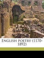 English Poetry 134543264X Book Cover