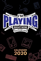 Kalender 2020: A5 Games Terminplaner f�r Videospieler mit DATUM - 52 Kalenderwochen f�r Termine & To-Do Listen - Sprich mich nicht an Terminkalender Gaming Zitat Jahreskalender Lustiges Gamer Zitat 1679977946 Book Cover
