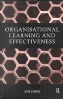 Organisational Learning and Effectiveness 0415192153 Book Cover