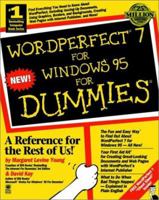 WordPerfect 7 for Windows 95 for Dummies 1568849494 Book Cover