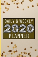 2020 Planner Daily & Weekly: Daily Planner Book 2020: Jan 1, 2020 To December 31, 2020 Daily & Weekly Planner With White Floral Cover 1677506717 Book Cover