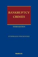 Bankruptcy Crimes 1587982722 Book Cover