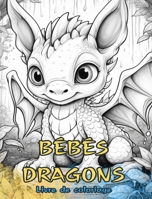 BÉBÉS DRAGONS Livre de coloriage: Des dessins mignons que les enfants et les adultes peuvent colorier (French Edition) B0CQKPF9X8 Book Cover