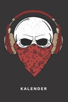 Kalender: Kalender Notizkalender Schreibkalender Jahreskalender Tageskalender DIN A5 Totenkopf Sch�del Kopf Knochen Skelett Comic Cartoon Musik Texte Songbuch S�nger Musiker Rapper Songtexte Lyrics Ko 1660612314 Book Cover