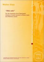 Neti Neti: On the Meaning of an Upanisadic Citation of Some Renown in Hindu Texts and Western Minds 3515097996 Book Cover