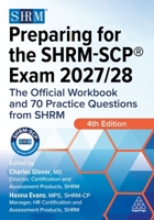 Preparing for the Shrm-Scp (R) Exam 2027: The Official Workbook and 70 Practice Questions from Shrm 139863168X Book Cover