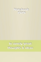 Lined Notebook: 2020 Daily Planner - To Do List, Appointment Notebook, Financial Planner 1676147462 Book Cover