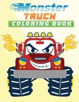 monster truck coloring book: Fun, Easy, and Big Monster Trucks To Draw B08RRCMCZ2 Book Cover