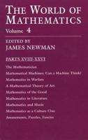 The World of Mathematics - Volume 4 B000XXM5C0 Book Cover