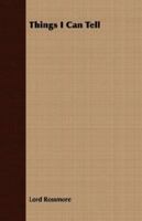 Things I Can Tell 0548767998 Book Cover